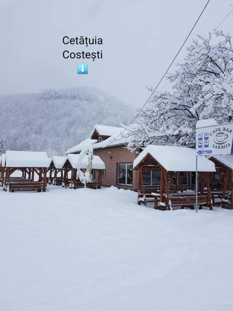 Cabana Sarmis Costesti エクステリア 写真